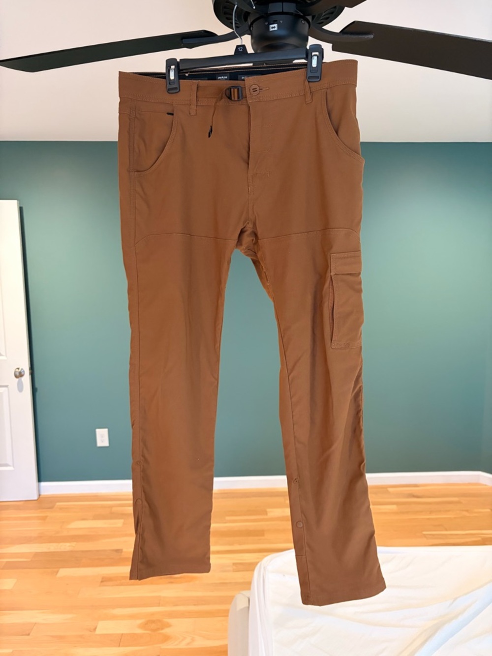 Men's PrAna Zion Slim Pants 34x32-Sepia